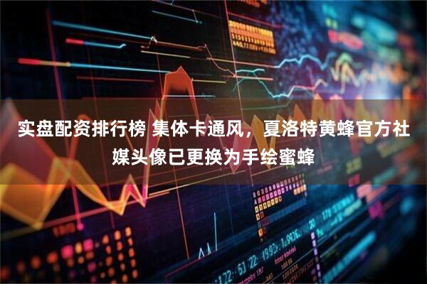 实盘配资排行榜 集体卡通风，夏洛特黄蜂官方社媒头像已更换为手绘蜜蜂